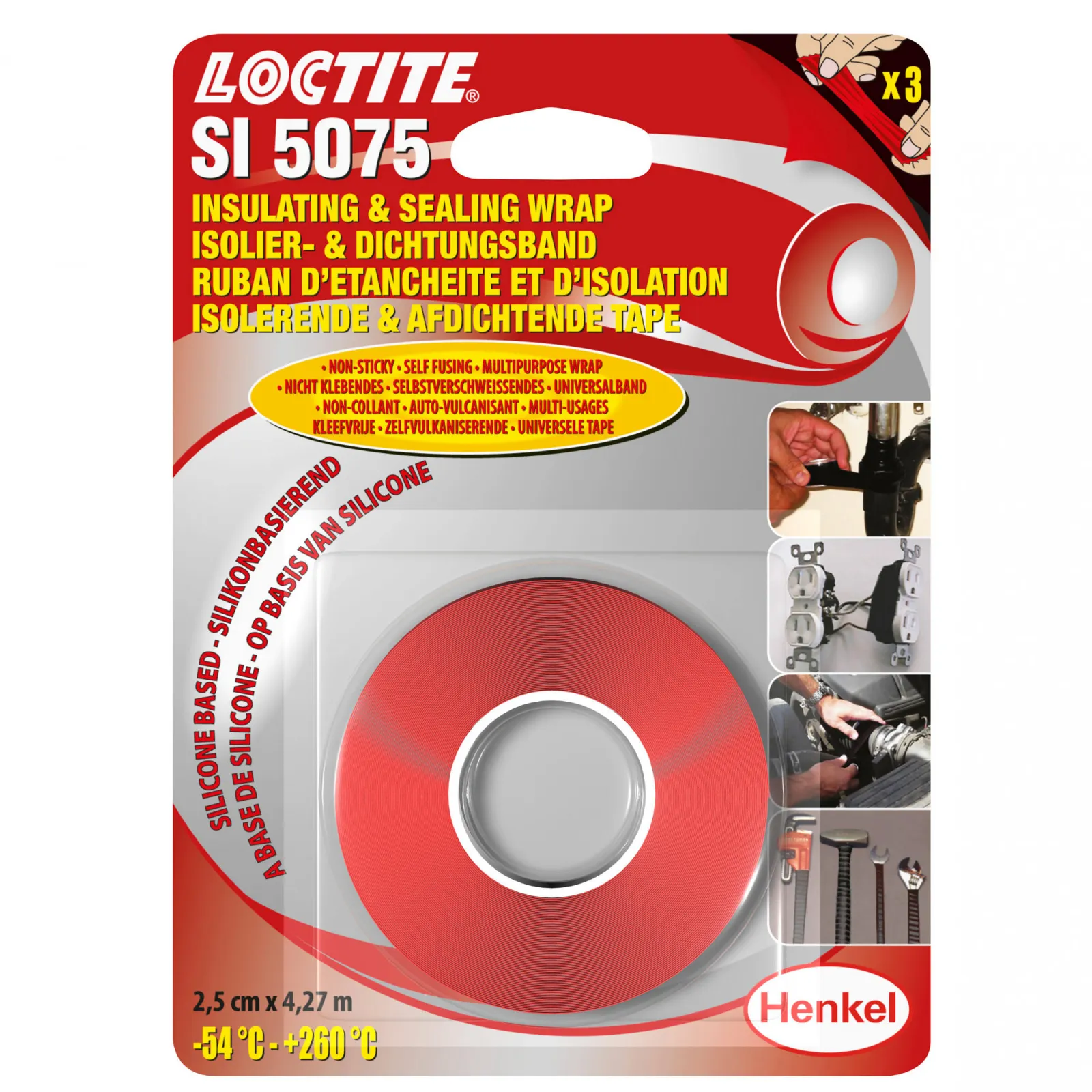 Изоляционная и уплотнительная лента Loctite 5075