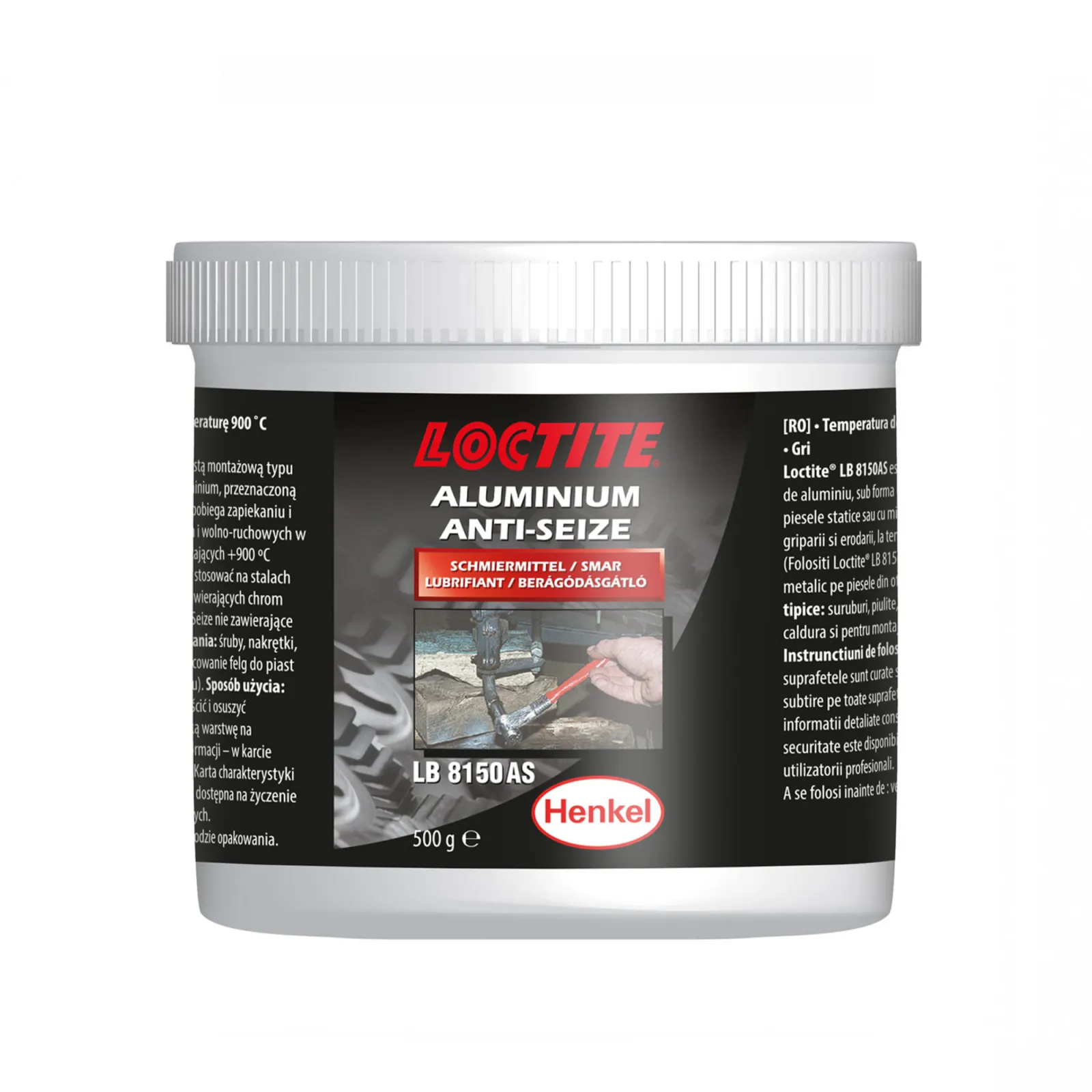 Высокотемпературная смазка с алюминием, медью и графитом (банка) Loctite 8150