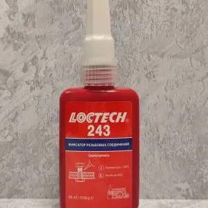LOCTECH 243 50ML Резьбовой фиксатор средней прочности